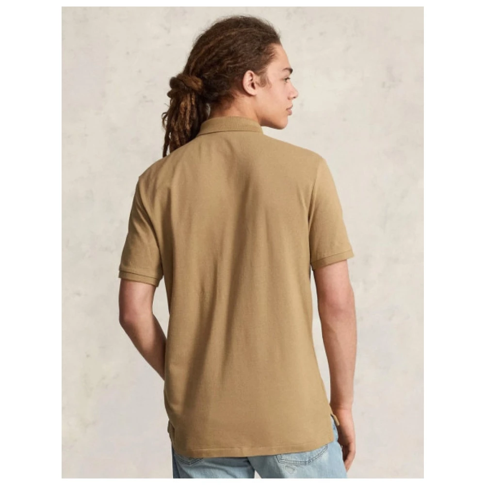Polo Ralph Lauren Polo Shirt met Korte Mouwen op Brown Heren