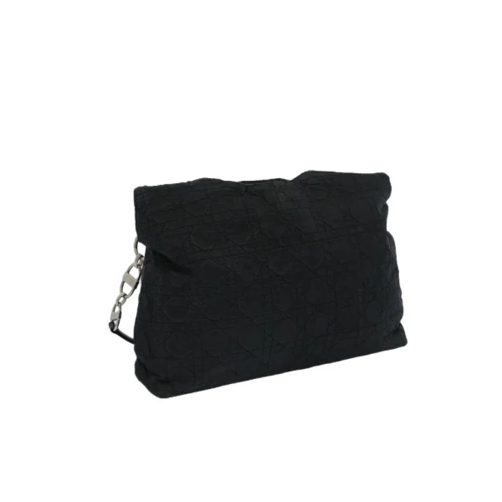 Dior Vintage Pre-owned Nylon dior-bags Black Dames