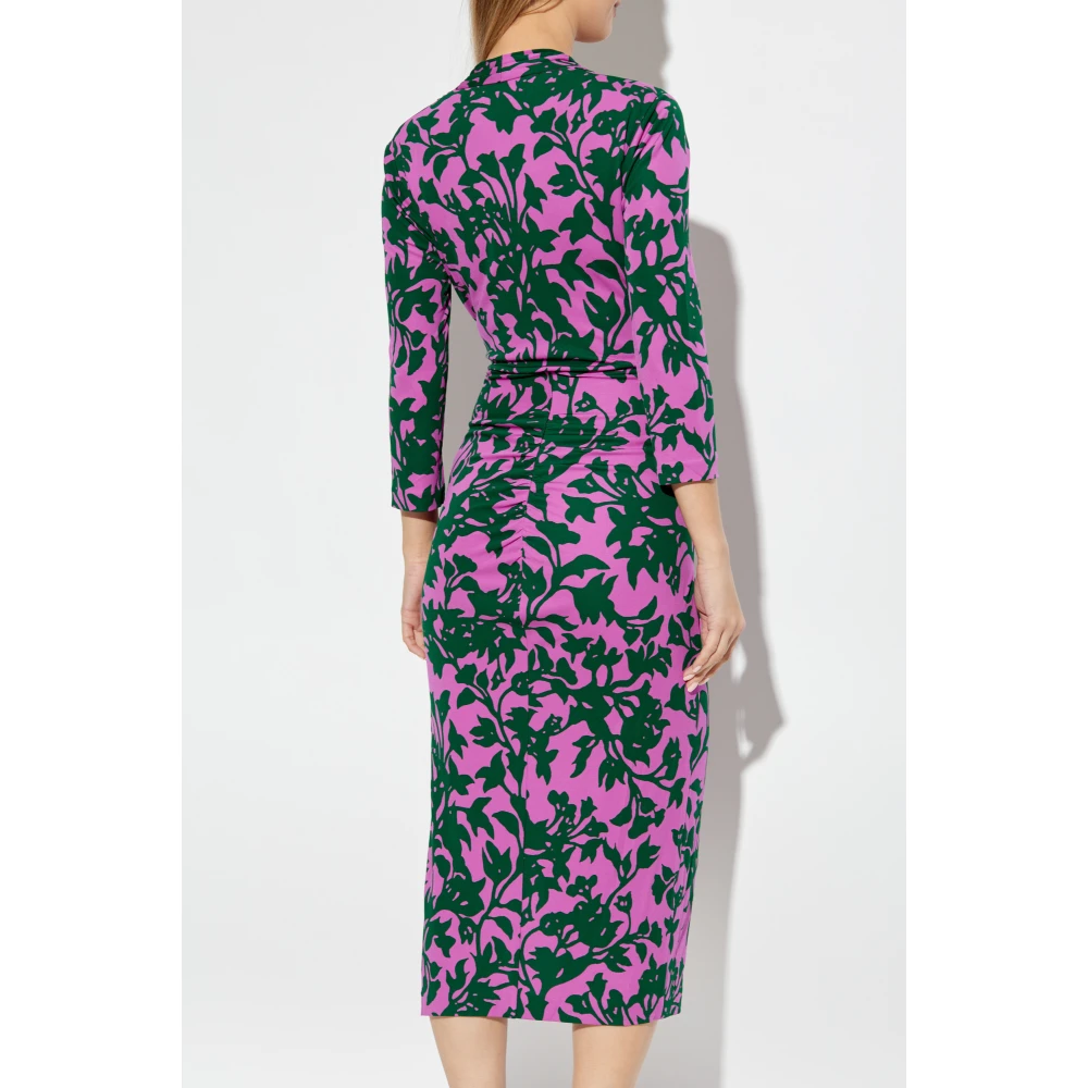 Diane Von Furstenberg Jurk Tash Purple Dames