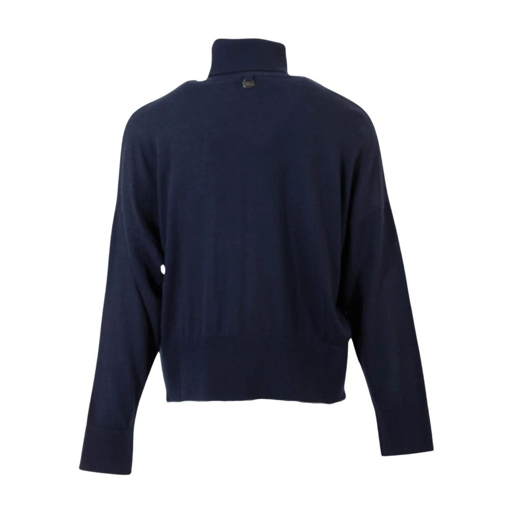 High Wolmix Coltrui Trui Blue Dames