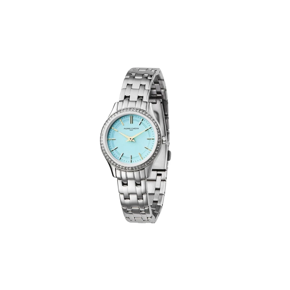 Pierre Cardin Women's Gray Stainless Steel Dress Watch With Date Display