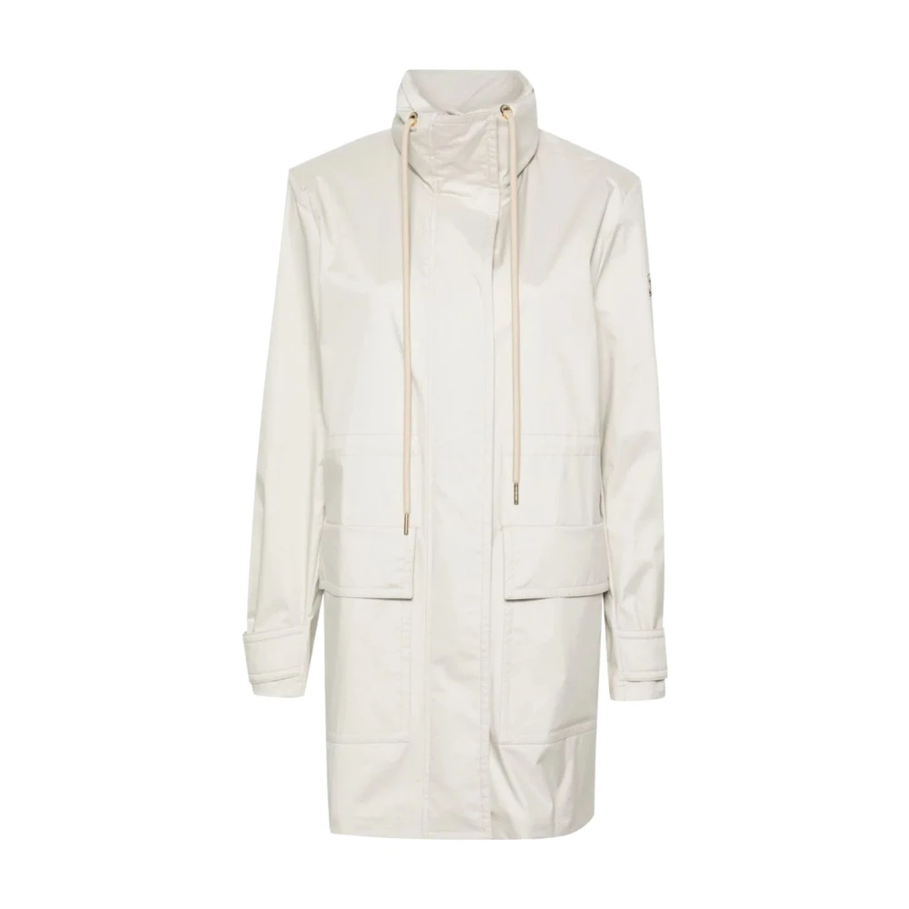 Moncler - Coats > Parkas - Beige - Moncler - Modalova