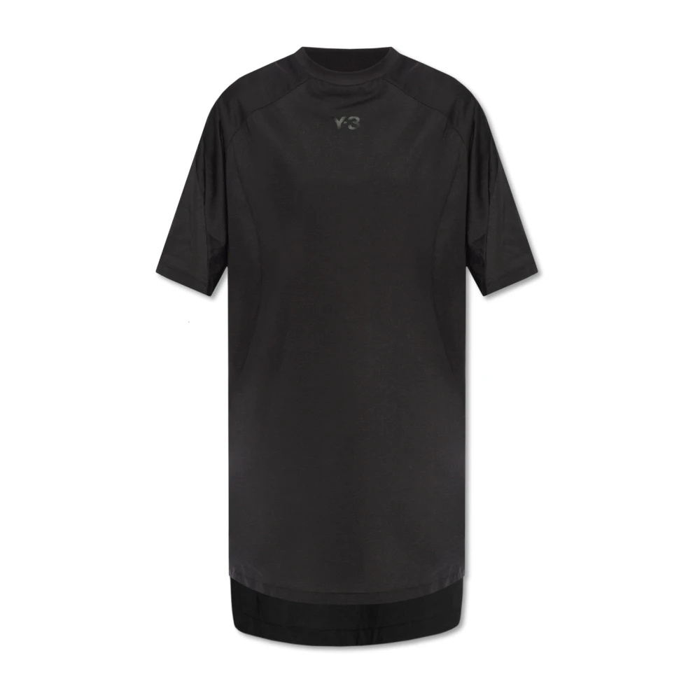 Y-3 T-shirt klänning Black, Dam