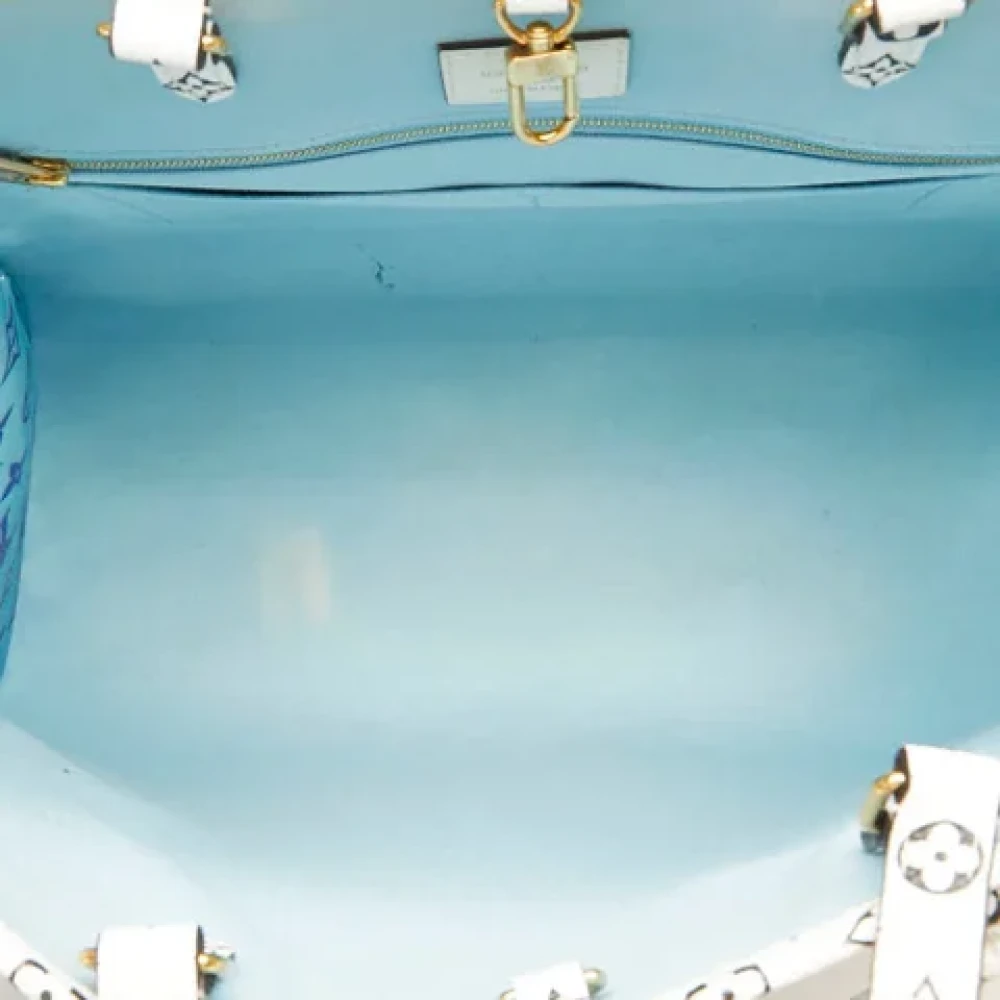 Louis Vuitton Vintage Pre-owned Plastic louis-vuitton-bags Blue Dames