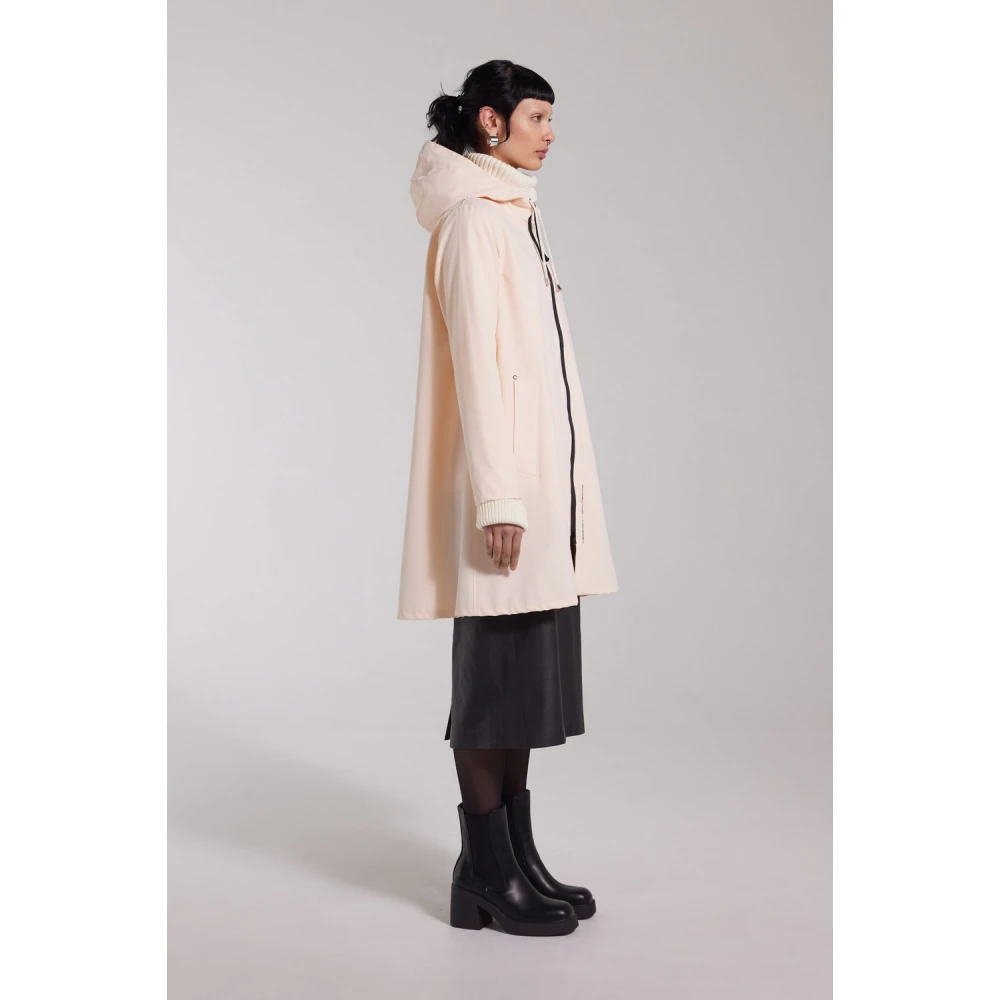 Stutterheim Lichtgewicht Rits Regenjas Orange Dames