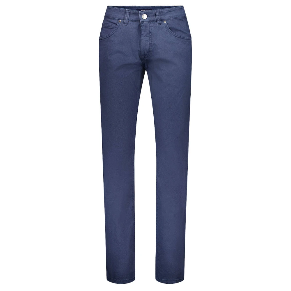 Gardeur Moderne pasvorm 5-pocket broek Blue Heren