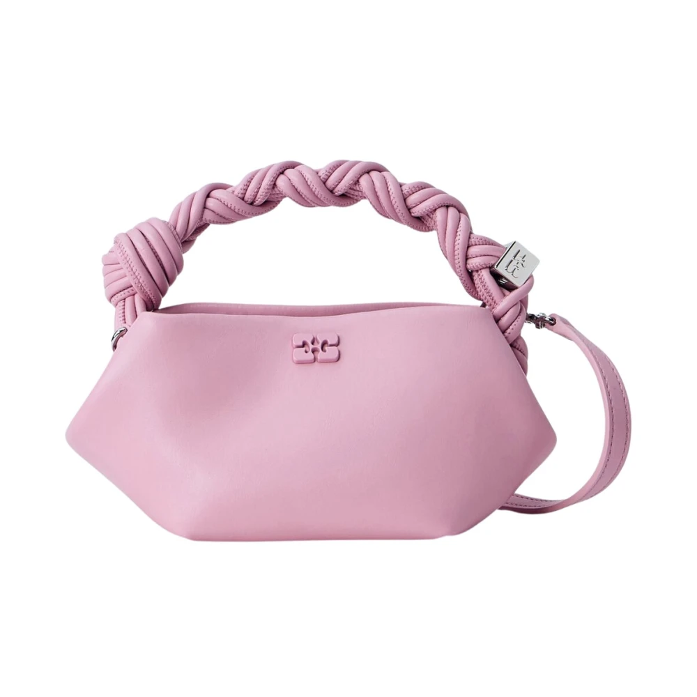 Ganni Women's Pink Mini Bou Bag In - Image 5