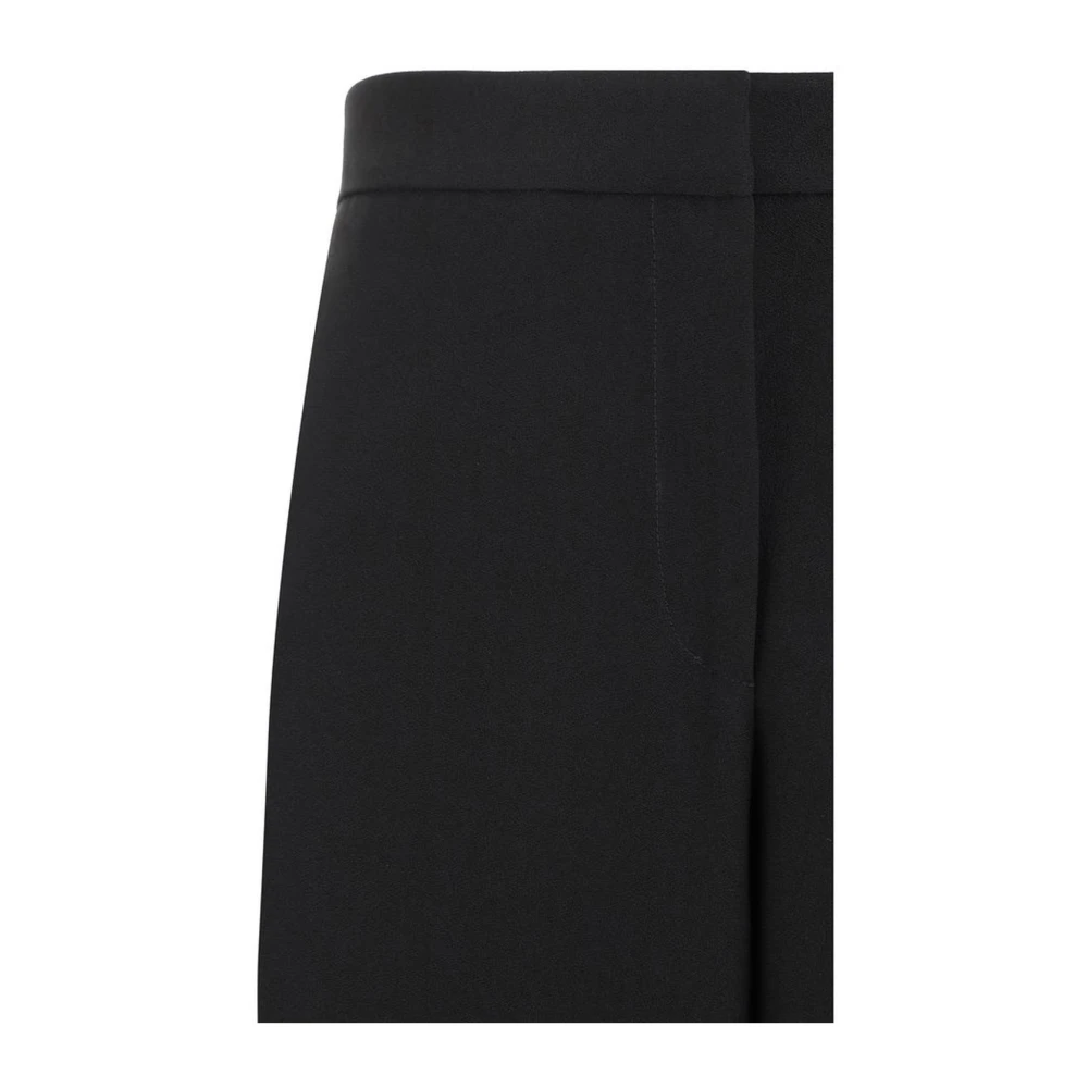 Raquel Diniz Elena High-Waisted Broek met Zakken Black Dames