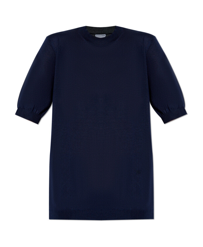 logo-embroidered-cashmere-short-sleeve-knit