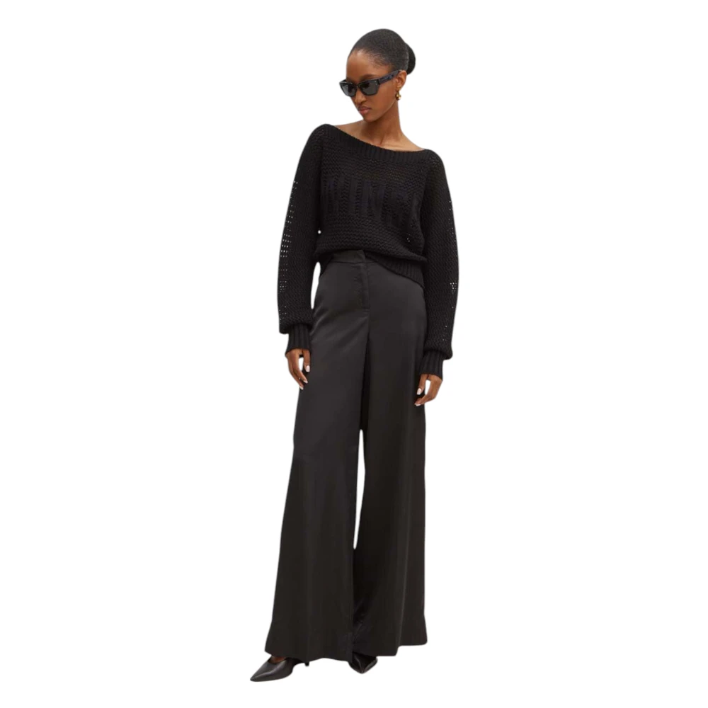 Twinset Bootnek Top Black Dames