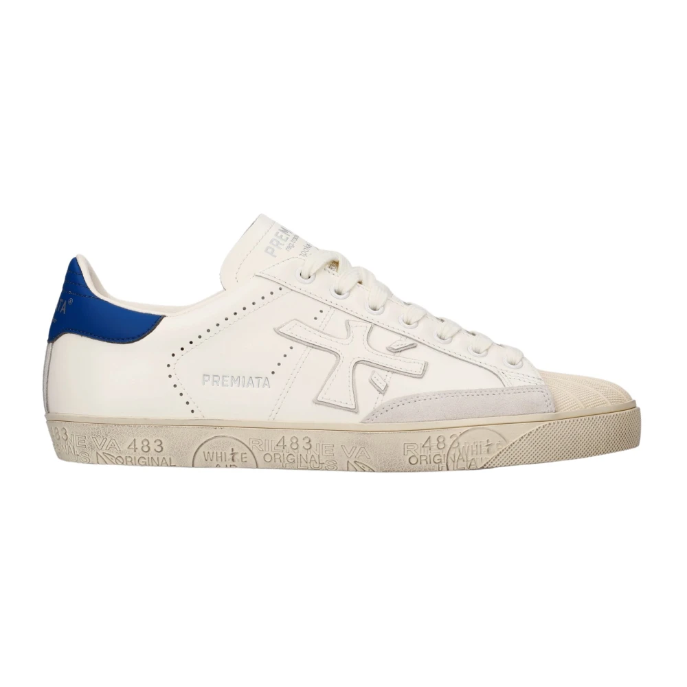 Premiata Men's White Steven 8046 - Sneakers - 7 Uk - Shoes