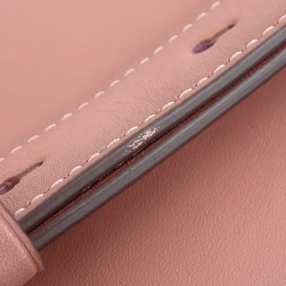 Coach Pre-owned Leather handbags Pink Dames