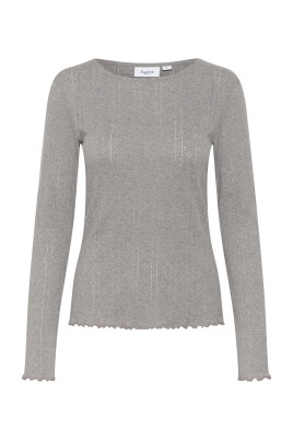 gray-quill-melange-blouse-top