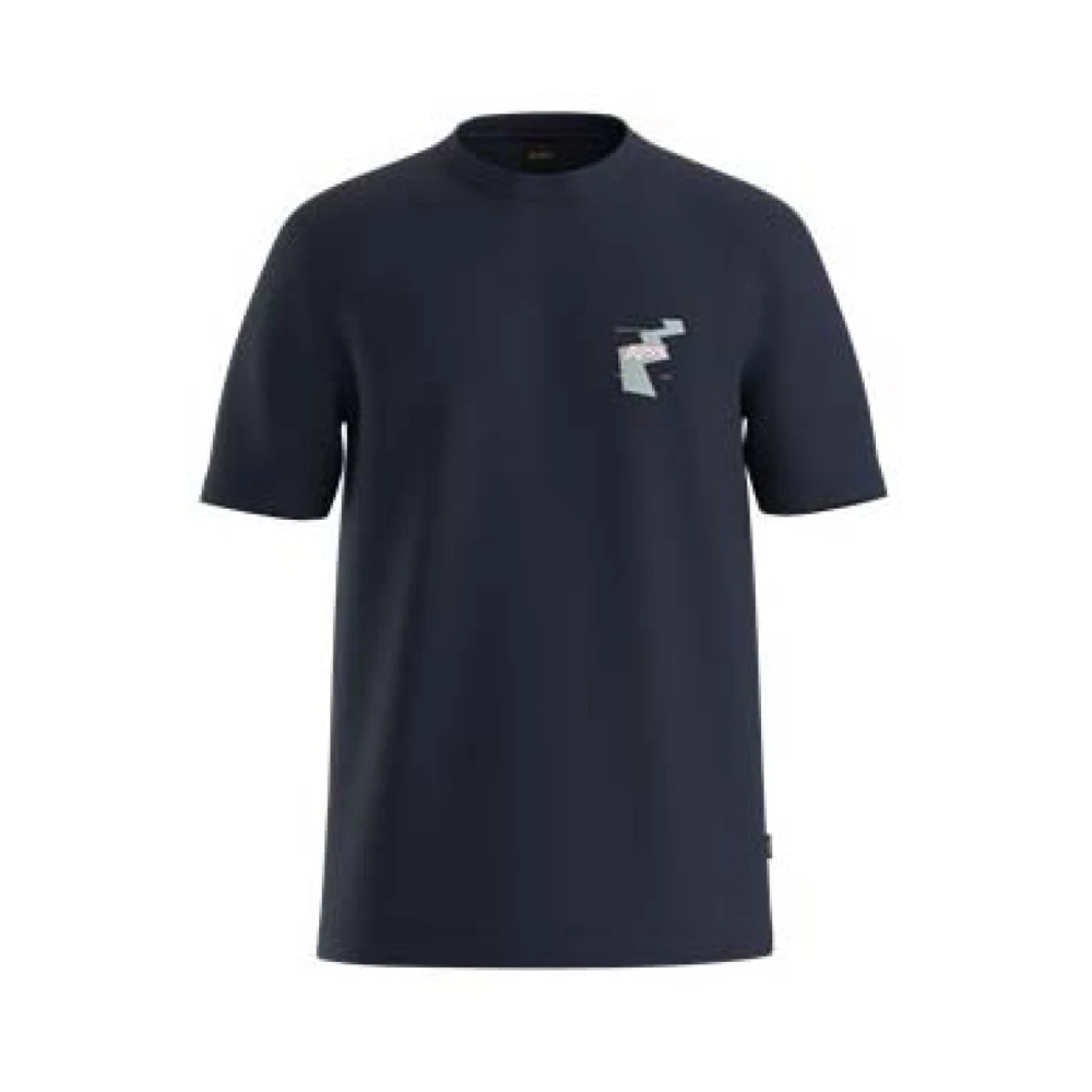 Boss Uomo Blu Top, S, New,
