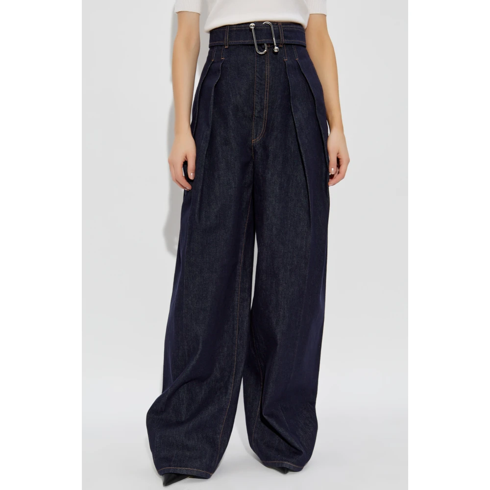 SPORTMAX Witte jeans Blue Dames