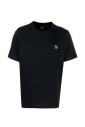 zebra-motif-black-t-shirt