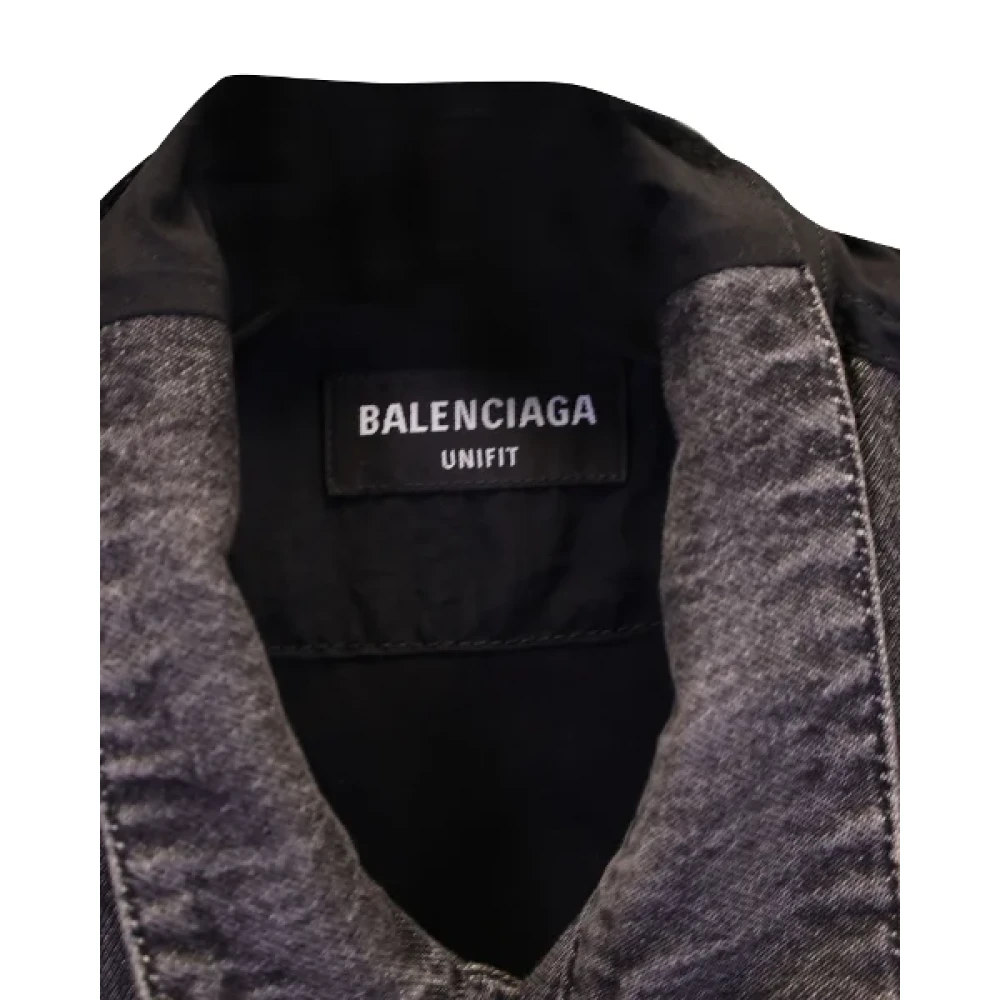 Balenciaga Vintage Pre-owned Cotton outerwear Multicolor Dames