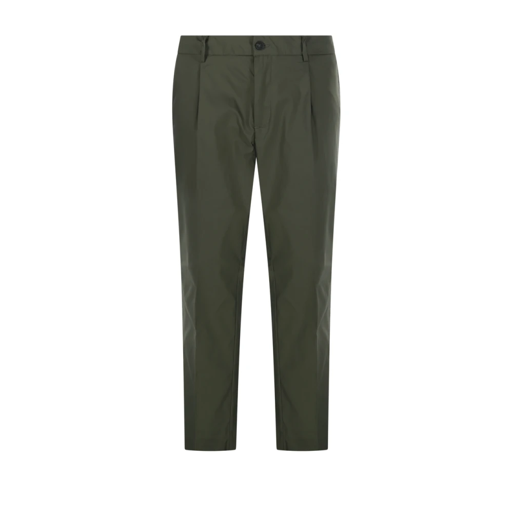 Entre Amis Men's Green Slim-Fit Trousers, W32, 9103 Pant