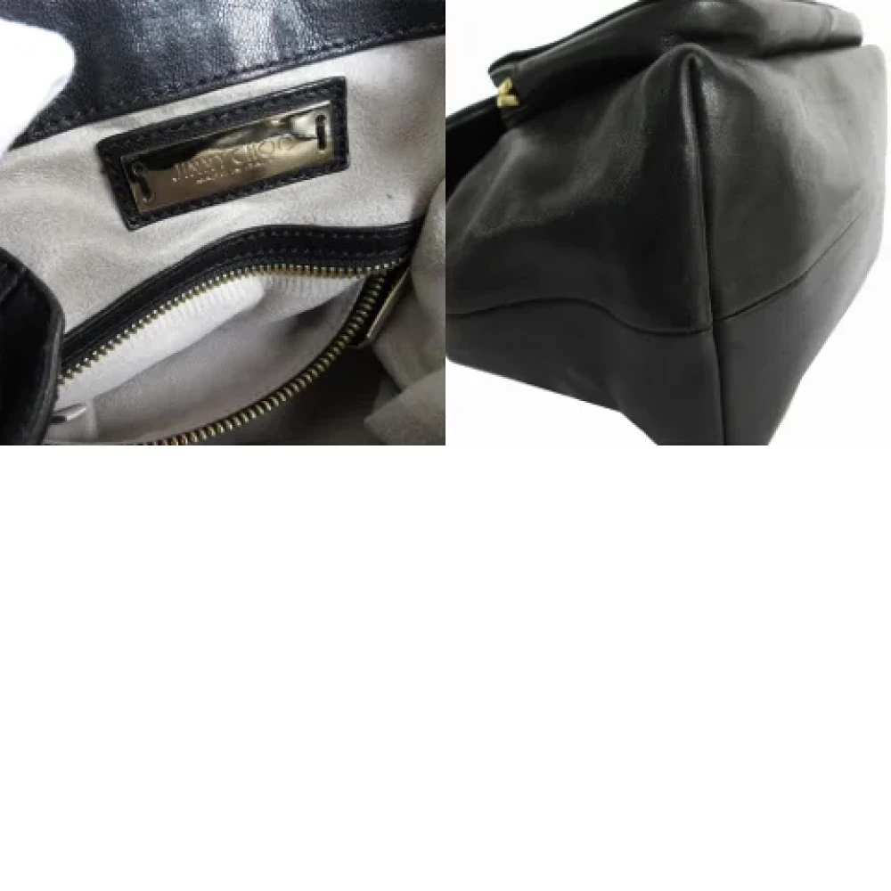 Jimmy Choo Pre-owned Leather backpacks Black Dames