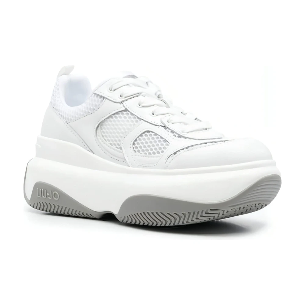 Liu Jo June 14 Witte Sneakers Dames Schoenen