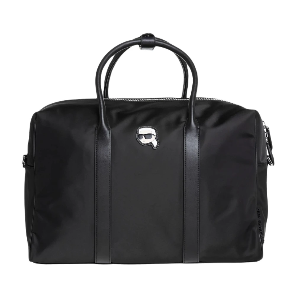 Karl Lagerfeld Väska för helgen Black, Unisex