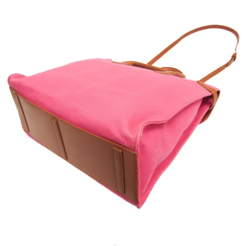 Ralph Lauren Pre-owned Leather handbags Pink Dames