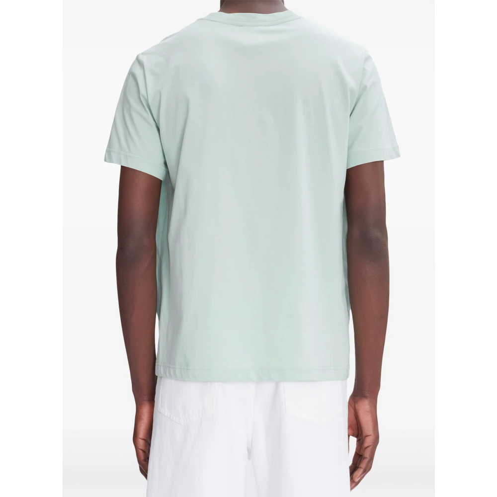 A.p.c. Katoenen T-shirt 100% Katoen Designers Code Green Heren