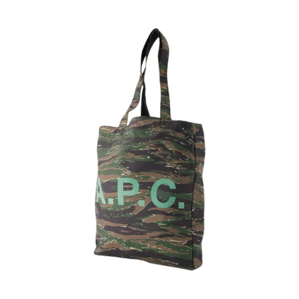 A.p.c. Plastic shoulder-bags Green Unisex