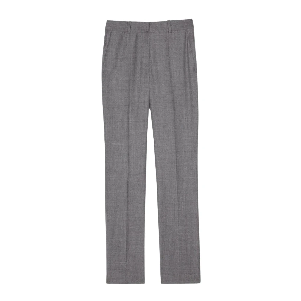 Ines De La Fressange Paris Grijze Anatole broek Gray Dames