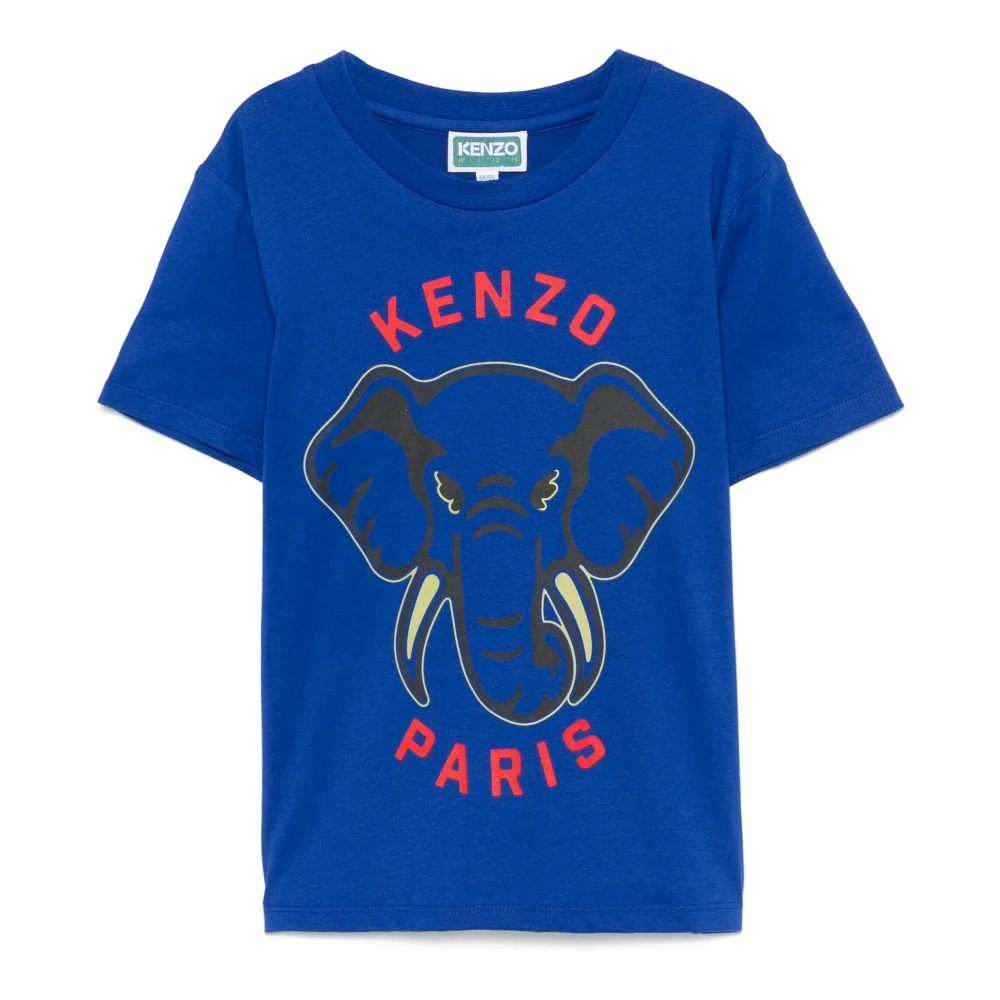 Kenzo Blå Bomull T-shirt Blue, Pojke