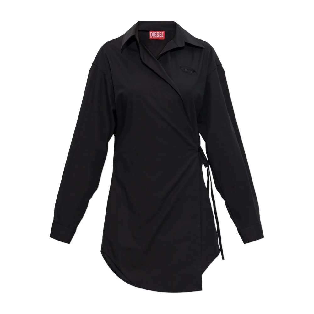 Diesel Donna Nero - D-Delphos-S1 Dress - Dresses - 2XS