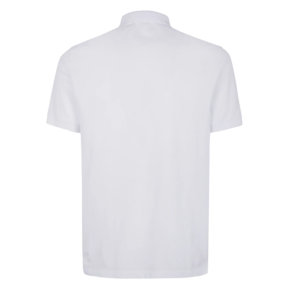 Stone Island Slim Fit Polo Met Korte Mouwen White Heren