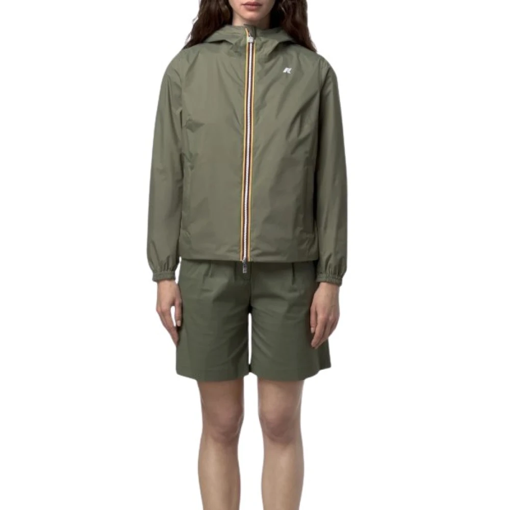 K-Way Donna Verde - Lil 2.0 Plus.2 Jacket - Jackets - L