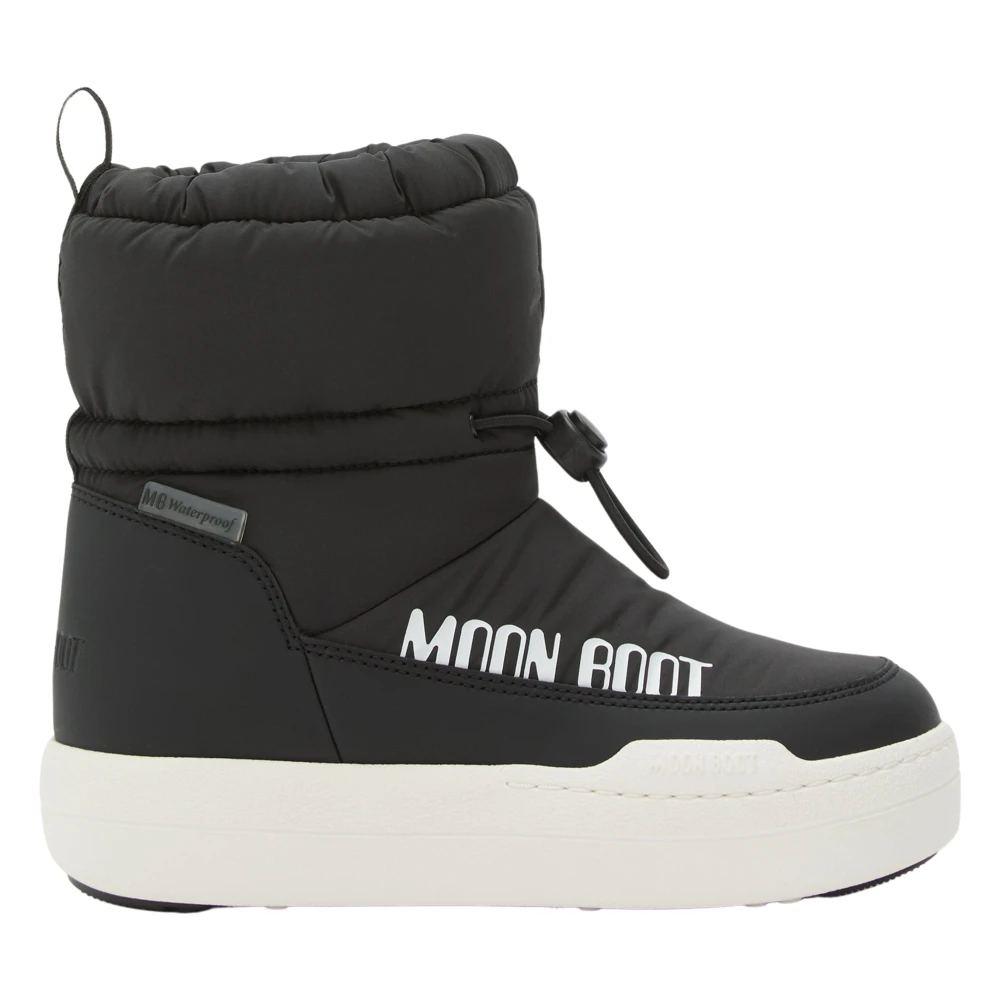 Moon Boot Unisex Kids Black Junior Park Tube Mid Boots - Kids Boots - 28 Eu - Kids