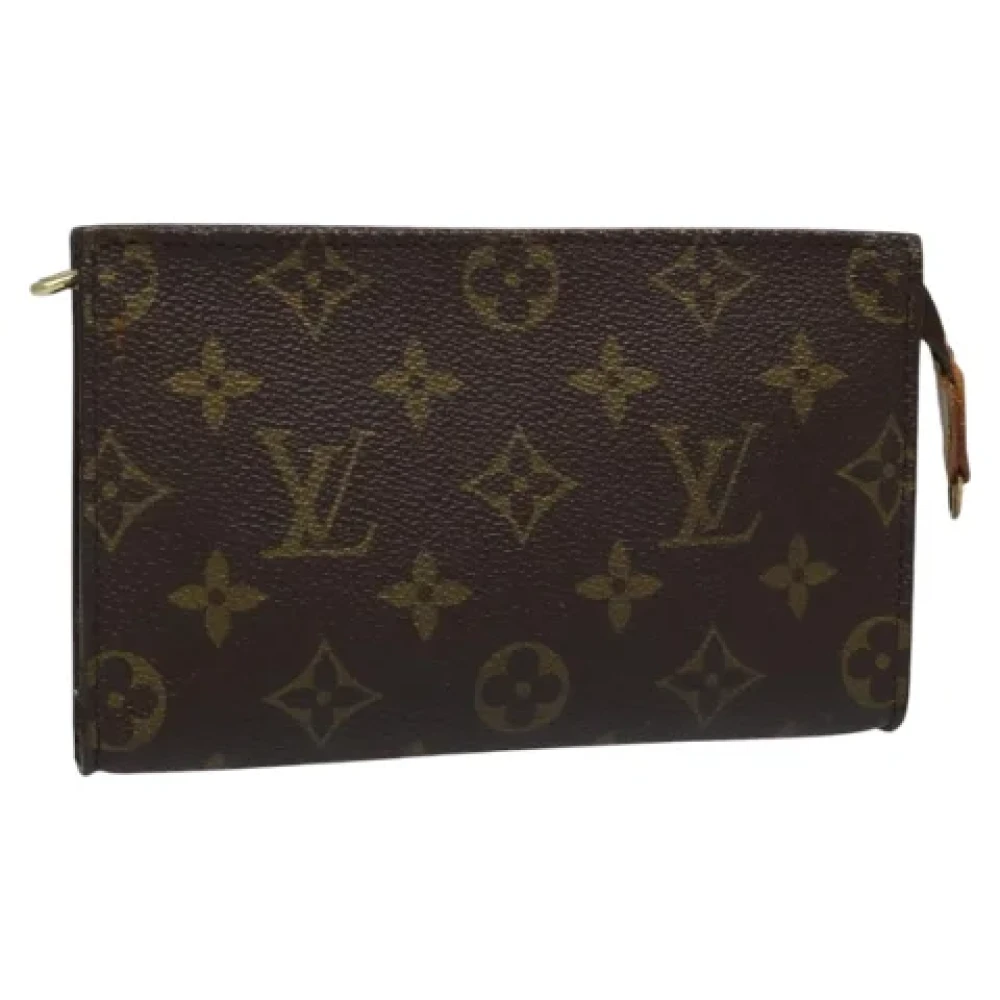 Louis Vuitton Vintage Pre-owned Canvas pouches Brown Dames
