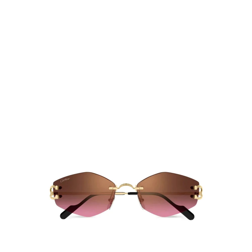 Cartier Unisex Yellow Sunglasses, 56 Mm, Sunglasses