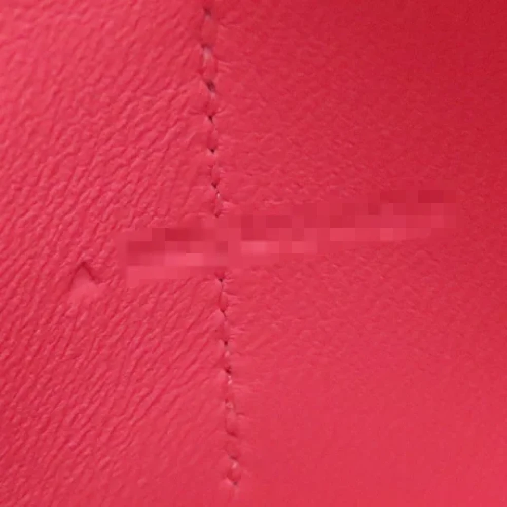 Hermès Vintage Pre-owned Fabric wallets Pink Dames