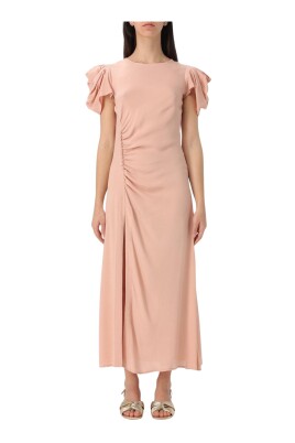 elegant-fuchsia-midi-dress