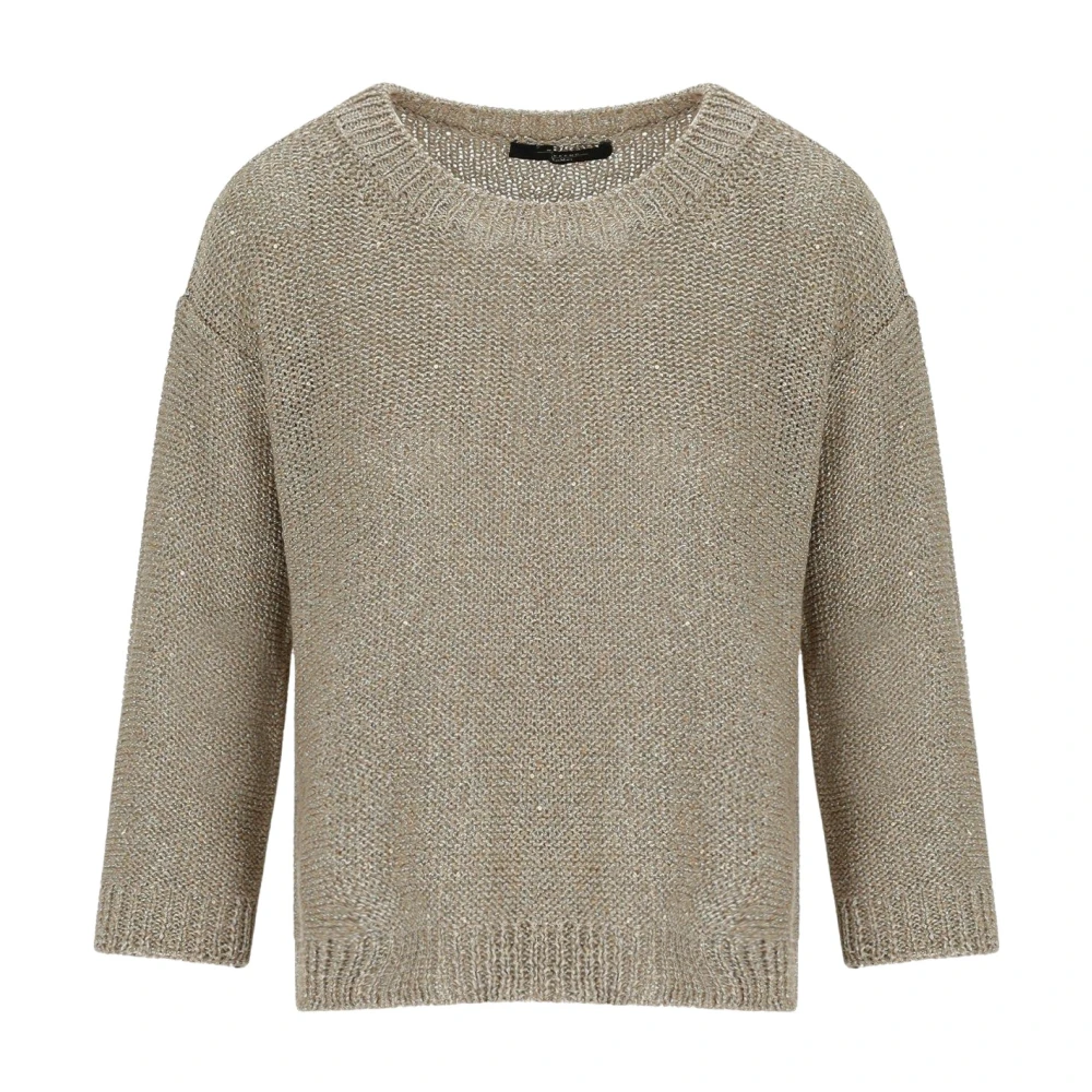Weekend Max Mara Damen Beige Strickwaren, Xsgröße: