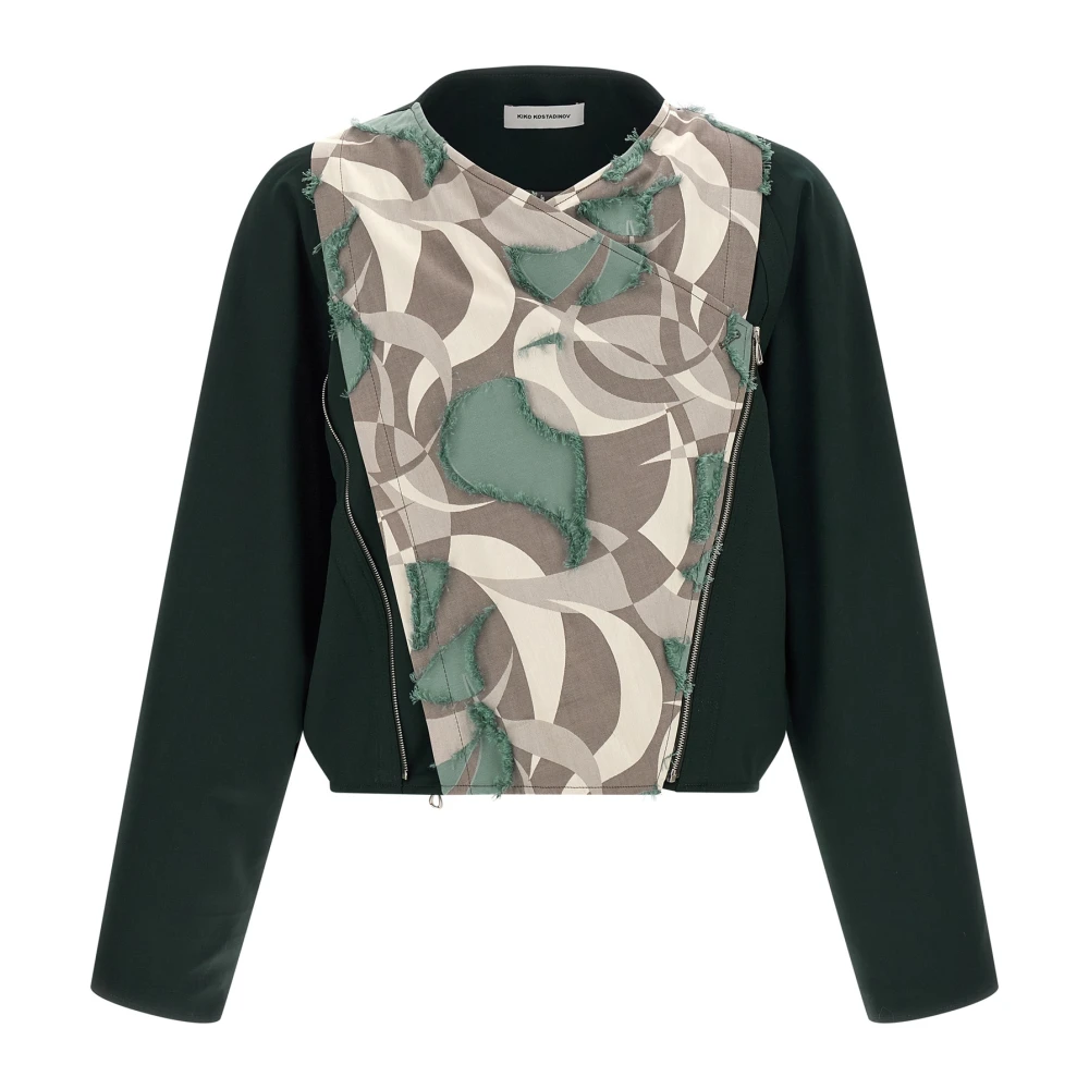 Kiko Kostadinov Men's Multicolor Light Jackets, Xl, Csomor Blouson