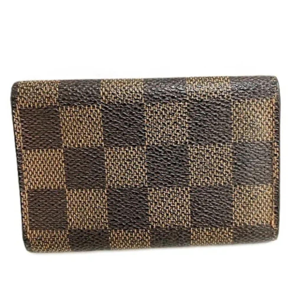 Louis Vuitton Vintage Pre-owned Canvas key-holders Brown Dames