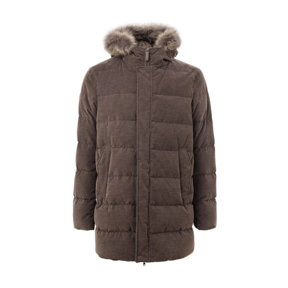 Herno Hombre Marrón Chaquetas, Talla: L