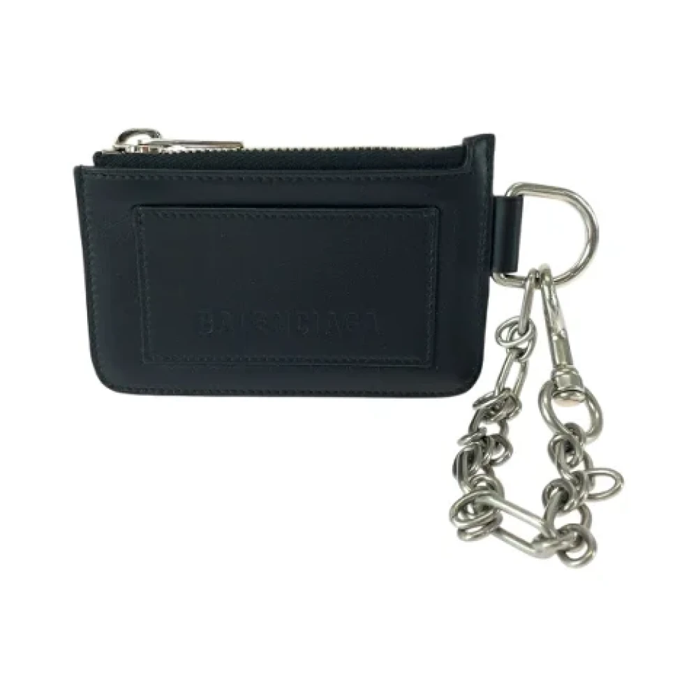 Balenciaga Vintage Pre-owned Leather home-office Black Dames