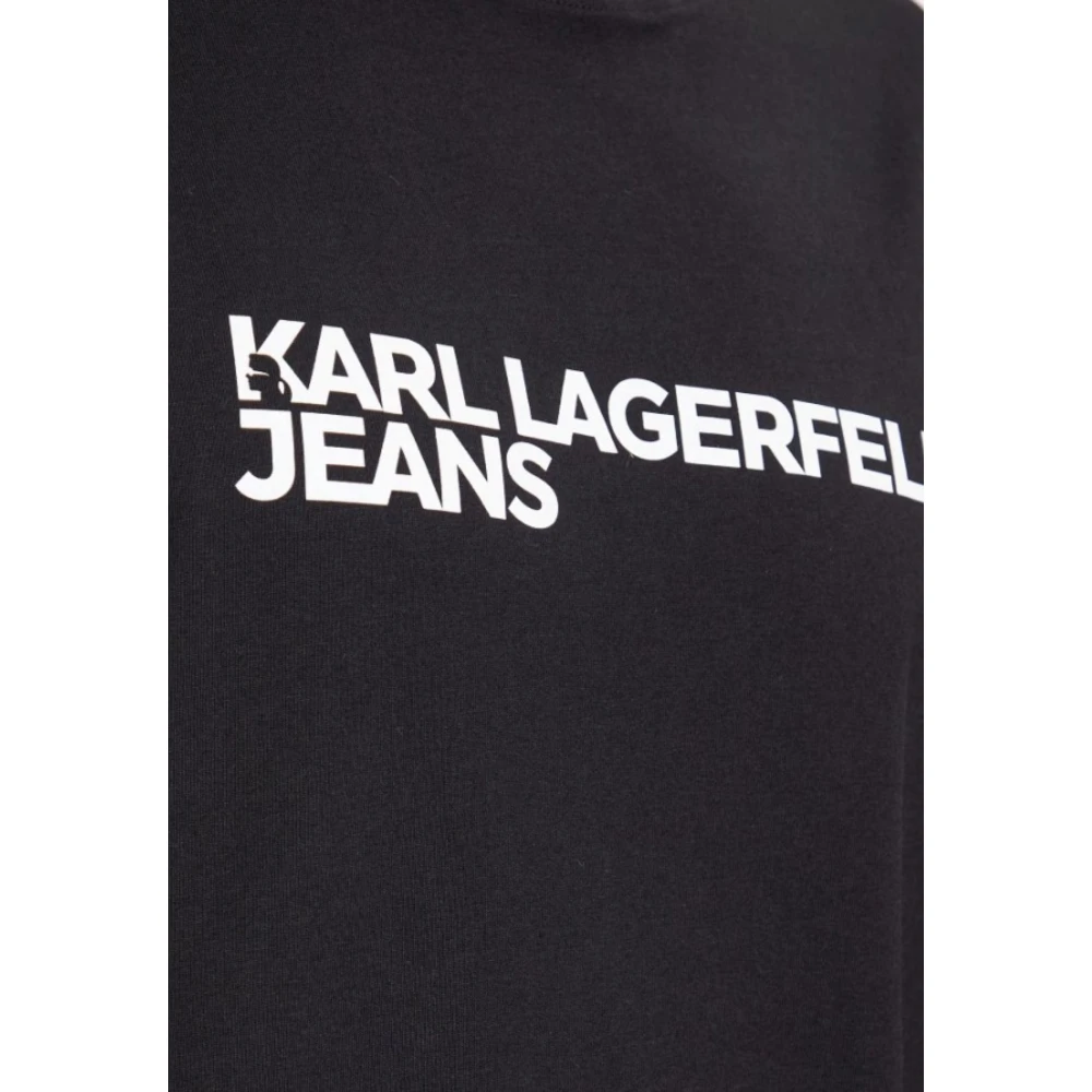 Karl Lagerfeld Mannen Reguliere Korte Mouw Tee Black Heren