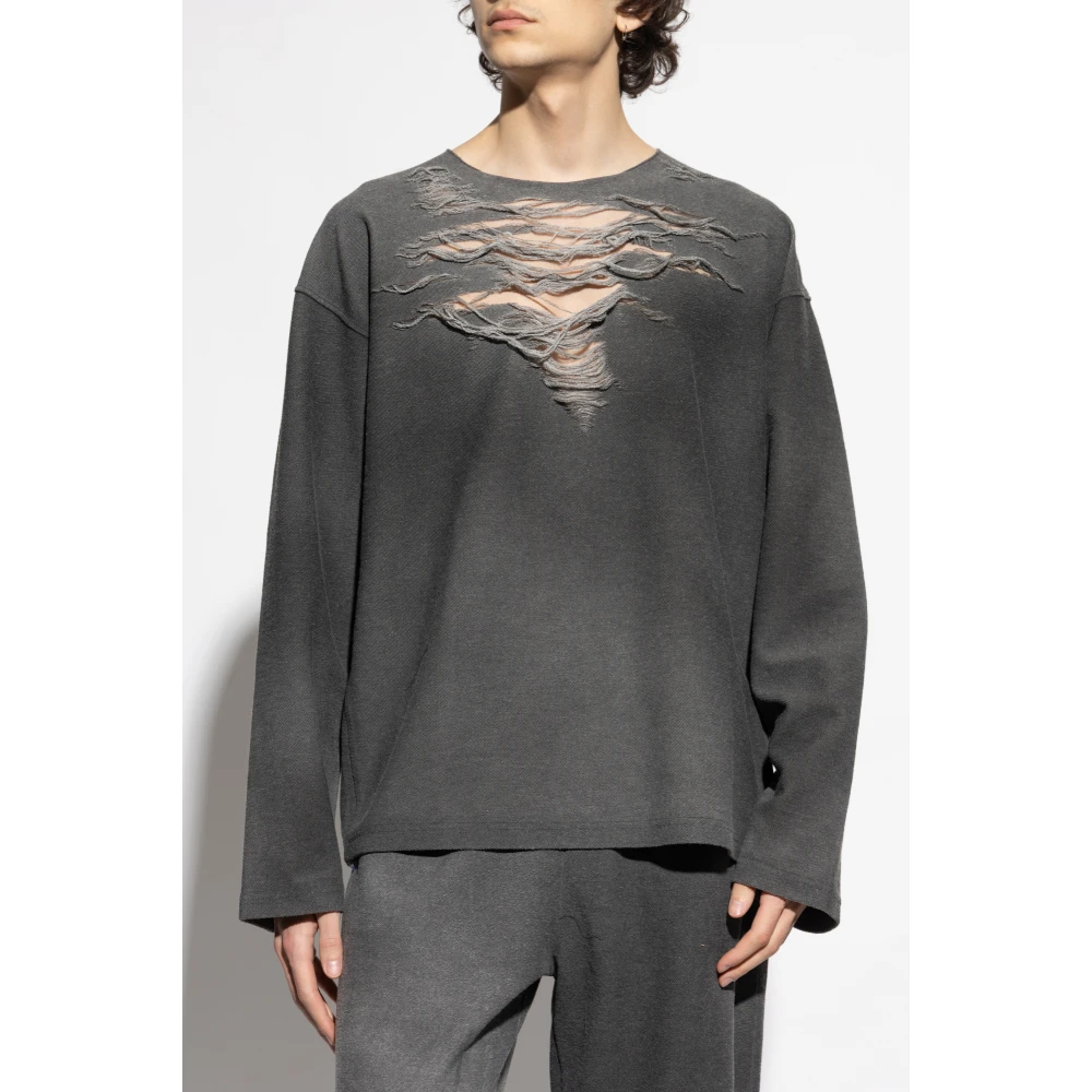 Diesel Sweatshirts & Hoodies Gray Heren