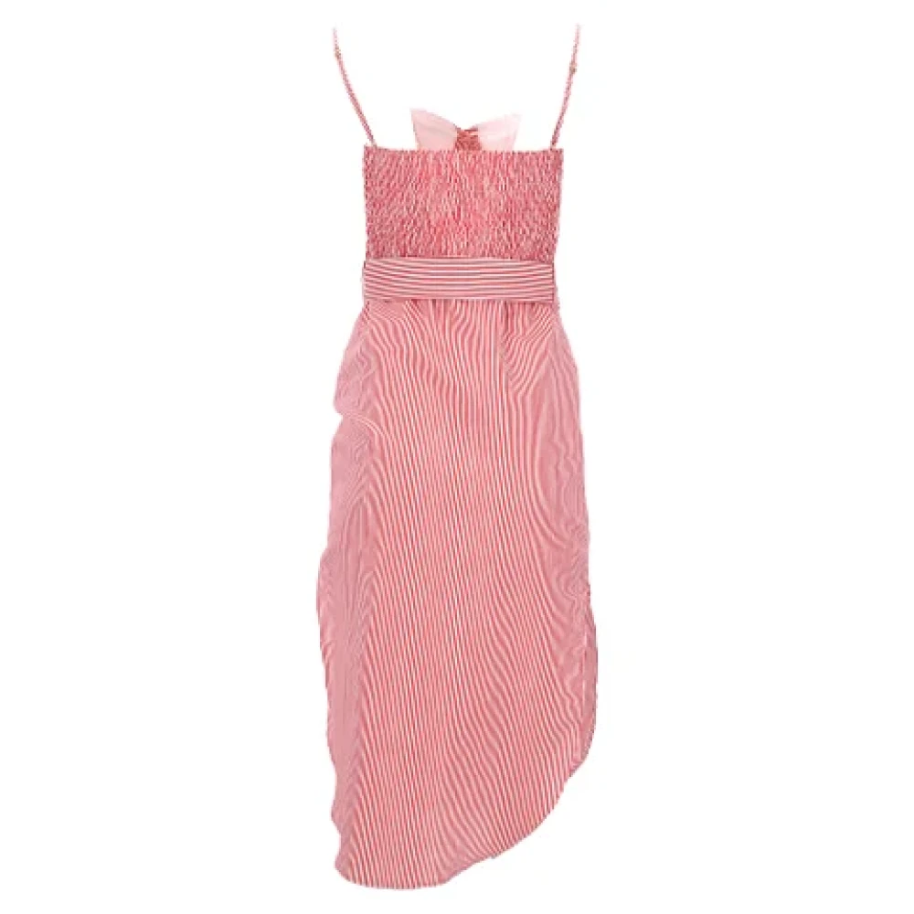 Nanushka Cotton dresses Red Dames