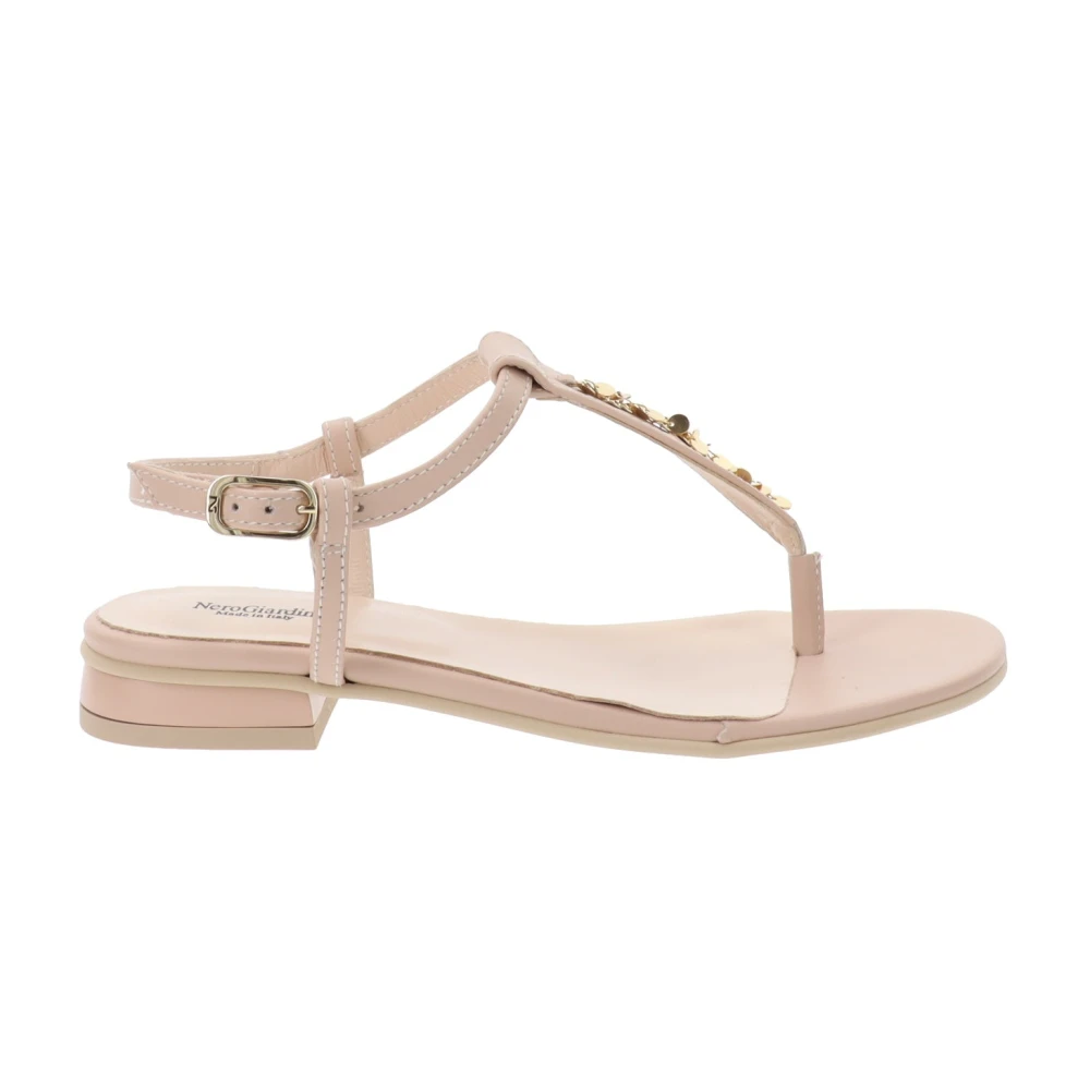 Shoes > Sandals > Flat Sandals - - Nerogiardini - Modalova