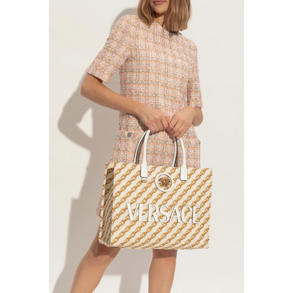 Versace Shopper type tas Beige Dames