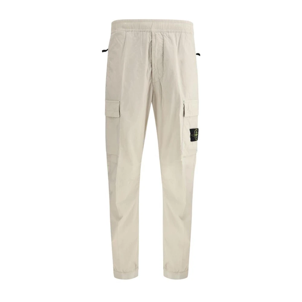 Stone Island Cargo Broek met Meerdere Zakken Beige Heren