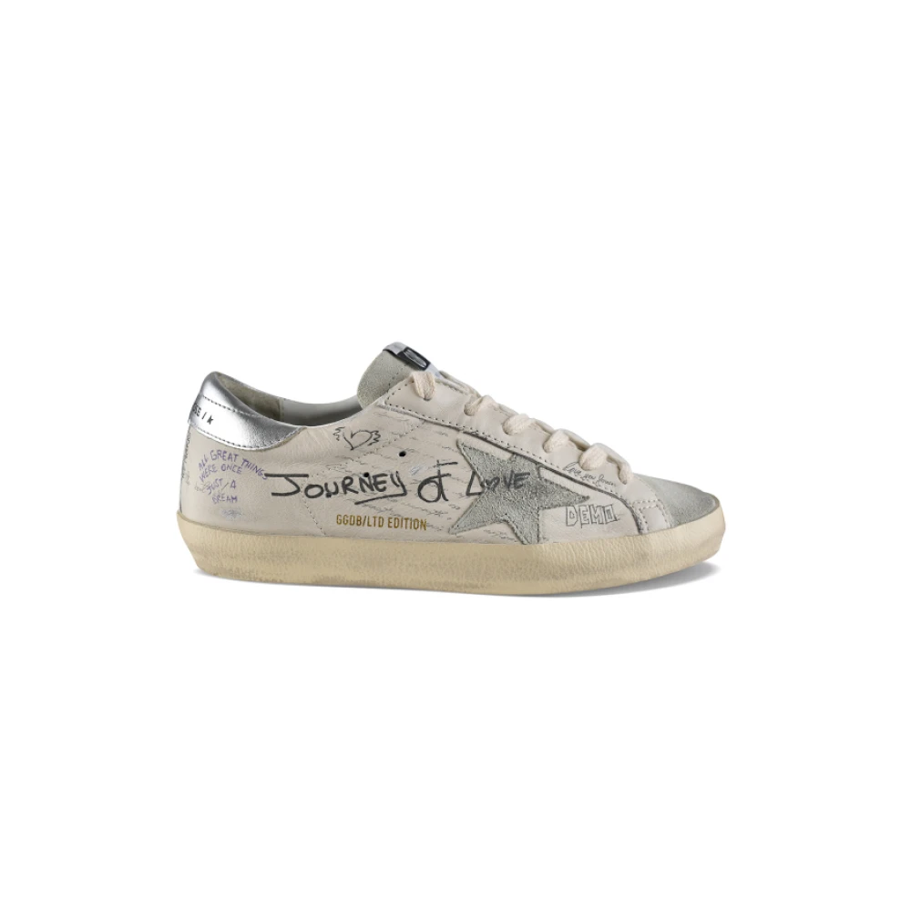 Golden Goose Donna Beige Superstar Sneakers